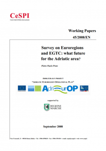 Survey on Euroregions  and EGTC: what future  for the Adriatic area?