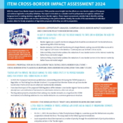 2. dosszié: Javaslat EU-rendeletre „A határon átnyúló megoldások elősegítése” – Határon átnyúló hatások az európai határon átnyúló régiókban (ITEM-TEIN közös tanulmány)